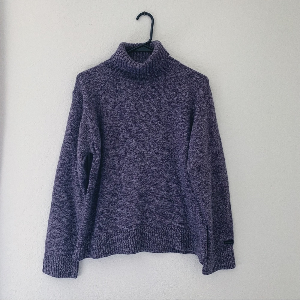 Columbia knit turtleneck sweater